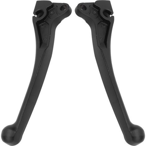 Paar schwarze Bremshebel aus Aluminiumlegierung als Ersatz für GY6 50 125 150 Elektroroller (1/5)