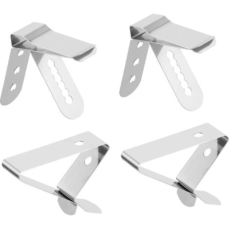 4 Pièces Pince Thermomètre Inox Support Stable pour Cuisson (1/5)