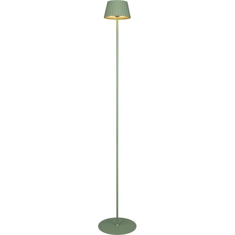 Lampadaire extérieur sans fil pistache LED 2W SUAREZ RL (1/3)