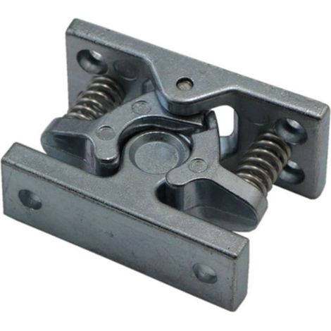 Loquet de porte à ressort en alliage zinc, double rouleau, 13 mm (1/5)