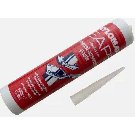 Hylomar - Pasta de montaje de 500 g para sistemas de escape, resistente a 1000 °C. (1/3)