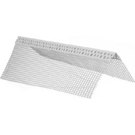 60 x PARASPIGOLO PVC C/RETE 12X8 MM H 250 CM