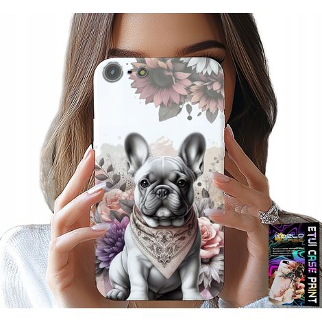 Custodia per iPhone 5 / 5S / 5C - bulldog bulldog cani razze canine schiena (1/5)