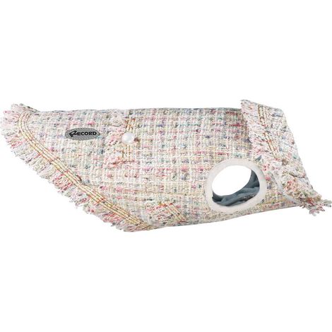 XS lunghezza 30 cm: Tweedmantel mit Fleecefutter und Perlenverzierung Mademoiselle für Hunde (1/3)