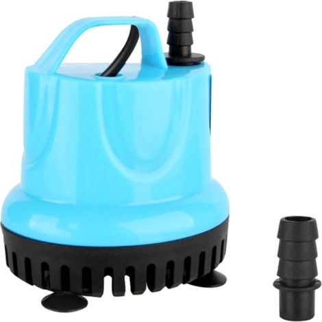 Aquarium Bottom Suction Pump, Ultra-Quiet Submersible Cleaner for Fresh and Sea Water, 5W/10W Power Options with 4 Suction Cups fo (1/5)