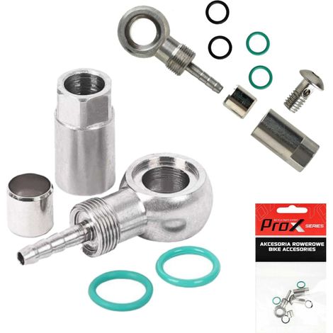 Set banjo + bullone corto Shimano SLX XT XTR BH90 Saint ZEE ProX (1/4)