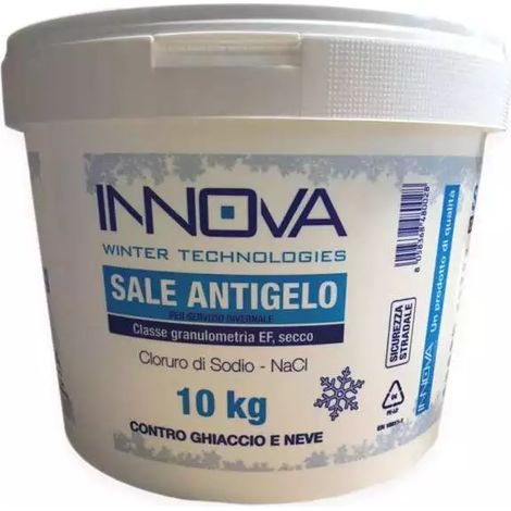sale antighiaccio in secchio da 10kg