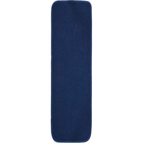 vidaXL Alfombrilla de escalera 15 uds azul marino rectangular 75x20 cm (1/2)