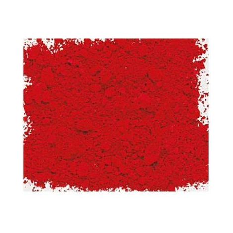 Pigment pour création de peinture - pot 120 g - Rouge de Cadmium foncé