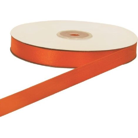 ETM Nastro Doppio Raso 6 Mm 50 Mt Arancione Brillante