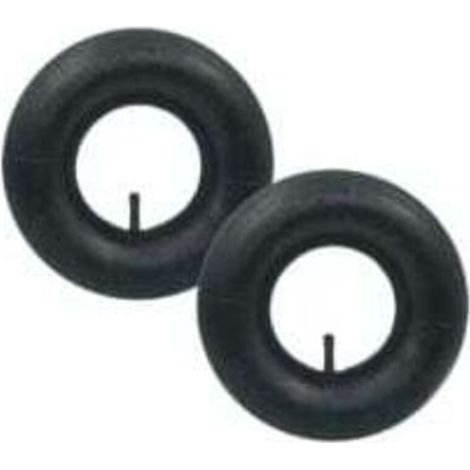KLVGTIFS PU - 2 pièces 4.10/3.50-4 Chambre à air Pneu TR-13 Valve Droite pour Diable, Chariot, Chariot à Main, Chariot de Jardin, Tondeuse à Gazon--INHHUB (1/4)