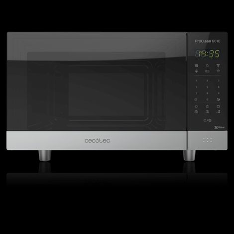 Cecotec – Micro-ondes à poser 23L 800W – Technologie 3DWave pour cuisson uniforme – 5 niveaux de puissance – Panneau numérique LED (1/6)
