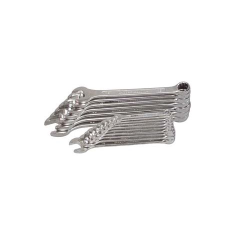 CHIAVE COMBINATA IN SERIE- - in serie pz.8 da 6x6 a mm.19x19 - 1 blister ALTE