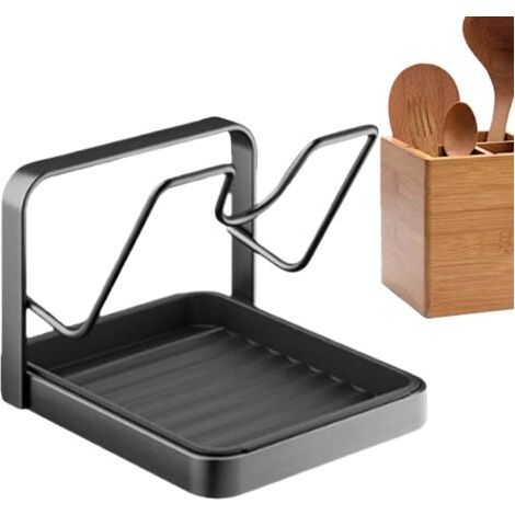 Ciel-1 Support de Rangement,Couvercles Anti-Dérapant,Acier Carbone,Cuisine,Armoire (1/5)