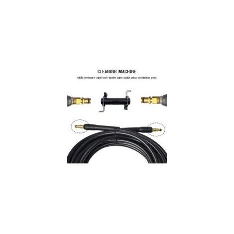 Adaptateur de joint connecteur d'extension tuyau, nettoyage d'eau, nettoyeur haute pression, compatible avec Karcher K2, K3, K4, K5, K6, K7 Crezuo (1/3)