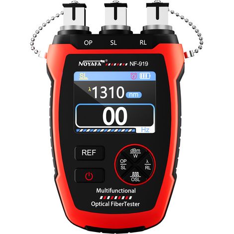 Testeur de fibre optique multifonction Noyafa NF-919, mesure précise de l'atténuation lumineuse et détection rapide de la puissance optique (1/5)