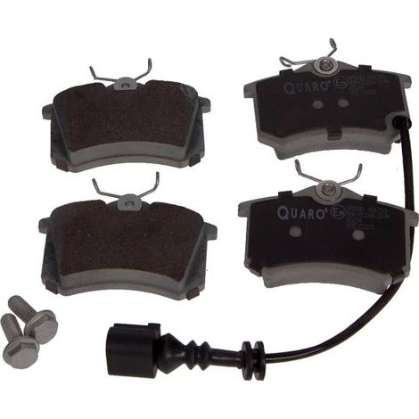 PLAQUETTES DE FREIN QUARO VW T. POLO/IBIZA/CORDOBA 01-09/FABIA 99-08 AVEC CAPTEUR