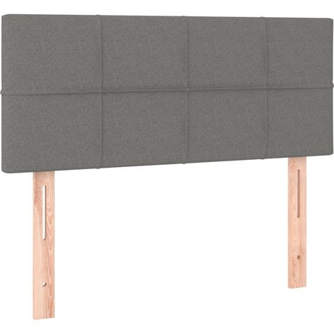Maison Exclusive - Kopfteil Dunkelgrau 100x5x78/88 cm Stoff