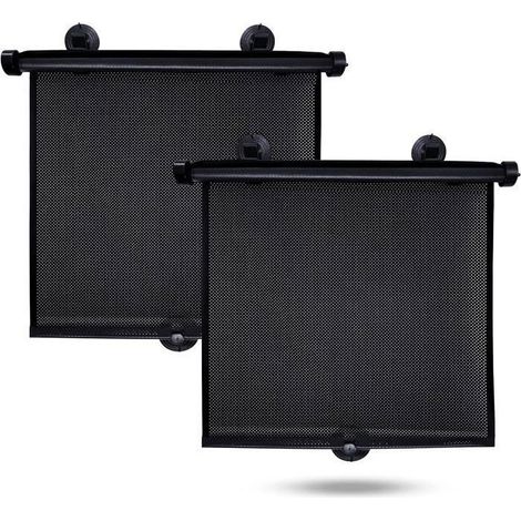 Pare-soleil vitres latérales voiture – Protection solaire fenêtre – Universel – Pour bébé, confort (1/5)