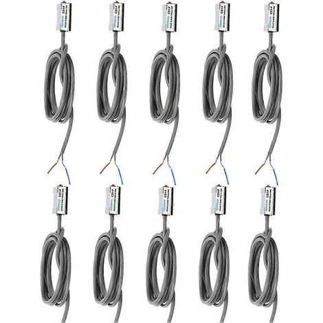 10 Stück Magnetschalter CS1‑F 10W Reed-Pneumatikzylinder Ein/Aus für SI SU SC JSI MI MA50‑63