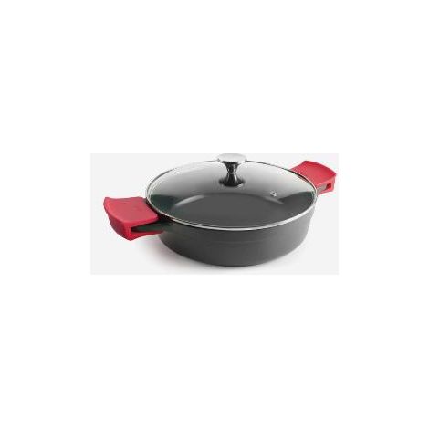 IBILI guisera c/tapa esben 36 cms , La colección ESBEN está diseñada para quienes buscan una cocina saludable, práctica y sostenible.
Fabricada en aluminio fundido indeformable y e
