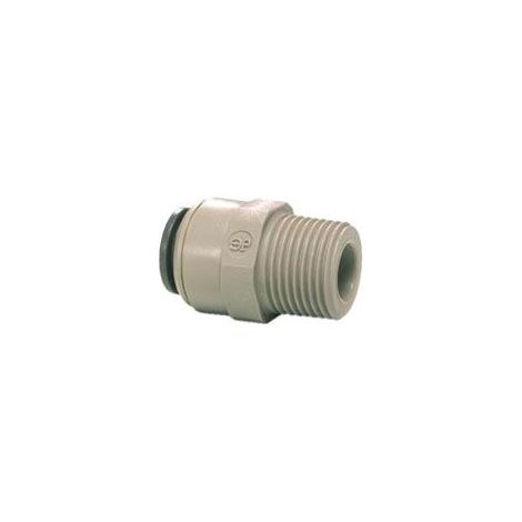 Raccord droit filetage mâle 3/8'' x 3/8" tubing