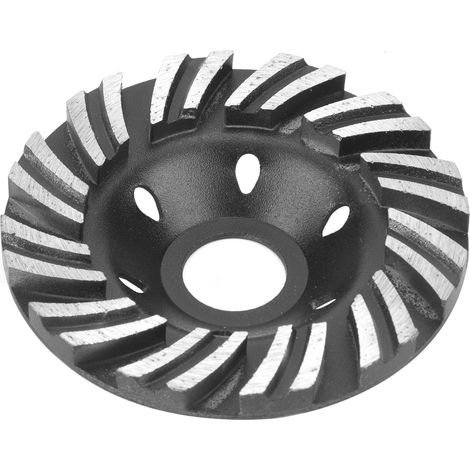 Meule diamantée segmentée de 100 mm, disque de coupe pour béton, marbre et granit (1/5)