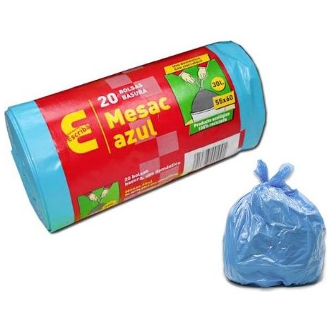 Mundigangas M62040 - Bolsa de Basura Cierra facil mesac 20 Unidades