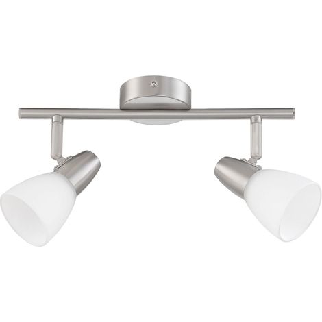 Regleta SALSA 2xE14 cromo mate (1/3)