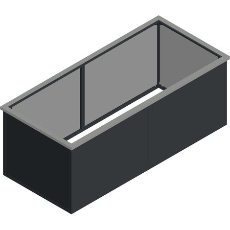 KGT Hochbeet Zubehör Schneckenkante für Alu-Hochbeet 210 90x204 cm Aluminium (1/3)