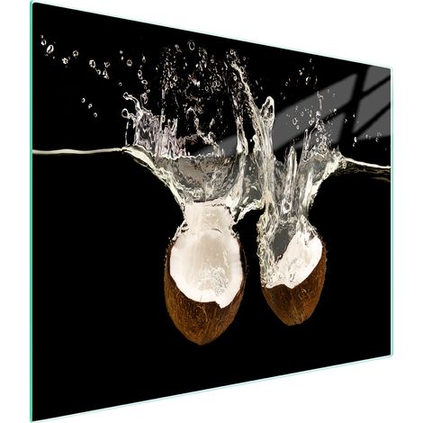 Schneidebrett aus Glas, 52 x 30 cm, Kokosnuss (1/5)