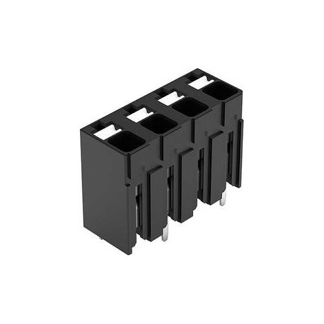 WAGO 2086-3124/300-000 Borne pour circuits imprimés 1.50 mm² Nombre de pôles 4 noir 1 pc(s) X516512 (1/2)