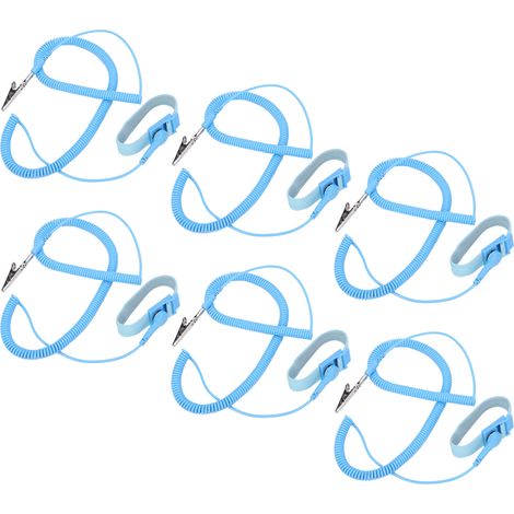 Bracelet antistatique ESD avec clip et outil de réparation pour électricien, 5 m x 2,4 mm