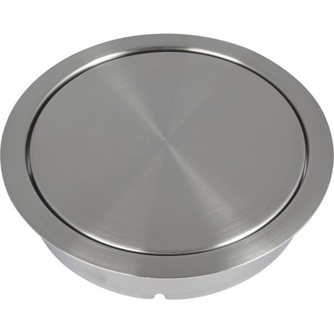 LAMP® Einwurfklappe ungedämpft rund 170 mm Edelstahl