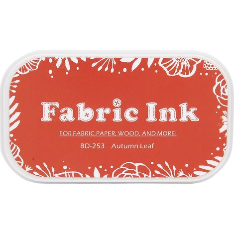 Carnet de rendez-vous vintage à tamponner, éponge multicolore, accessoire de peinture et scrapbooking BD-253, feuilles d'automne, kit de loisirs créatifs (1/5)