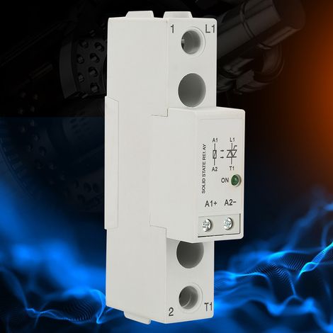 SMT48 DIN-Schienen-montierte Halbleiterrelaisplatine DC-Steuerung AC SSR-Relais-Schaltmodul (SMT4810) (1/5)