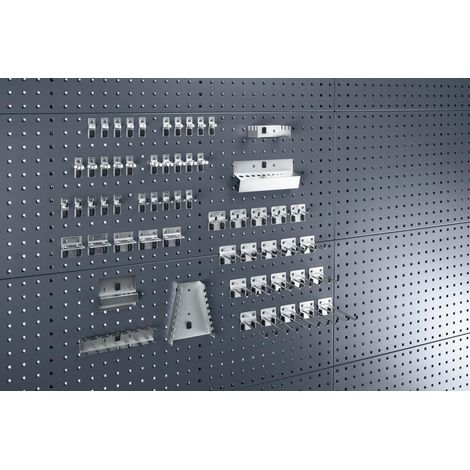 Hakensortiment 60-teilig für Lochplatten für Lochplatten bott (1/2)