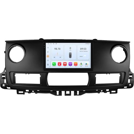 Autoradio, Lecteur Multimédia, Compatibilité Smartphone, compatible avec Renault Master 2003 - 2011 Récepteur Stéréo GPS, QS4 (4 Go 32 Go) avec 4G LTE (1/2)