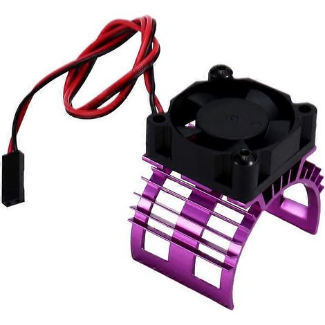 Bürstenloser Elektromotor-Abdeckung für RC-Cars 540, 550 und 3650, lila Kühlkörper (1/5)