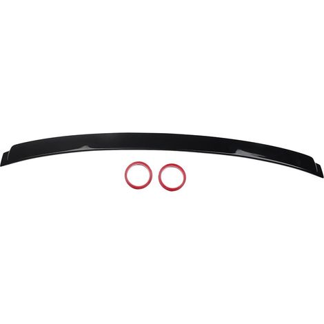 Spoiler arrière vitre toit noir brillant pièce additionnelle auto compatible BMW Série 3 E90 & M3 2006-2011 (1/5)
