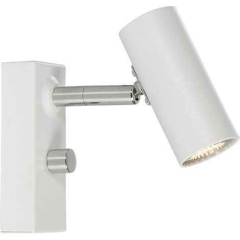 Belid Cato - Applique murale d'intérieur à 1 lumière, blanc mat