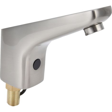 Robinet automatique à capteur sans contact, robinet intelligent en laiton à poignée unique pour salle de bain et cuisine (1/5)