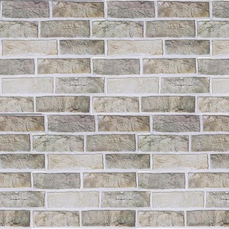 Lot de 10 Panneaux Muraux 3D Autocollants, 30 X 30 cm  Aspect Pierre, Revêtement Mural Intérieur, Insonorisants et Faciles D'entretien, pour Bureau, Salon, Chambre, Couloir (1/5)
