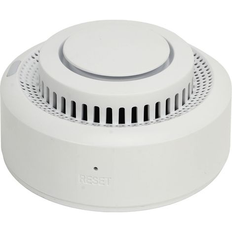 Détecteur de fumée haute sensibilité à volume élevé avec bouton de test et indicateur de batterie faible pour Zigbee (1/5)