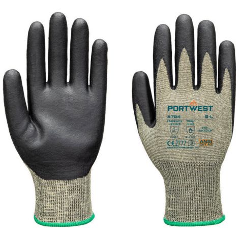 Guante Arc Grip 18C Nivel 1 PORTWEST A784 XXL Verde / Negro