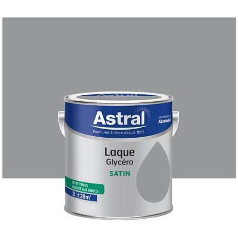 Laque Glycéro Satin ASTRAL Aubergine 2 L