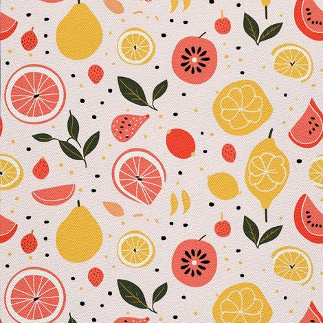 Tela decorativa para exteriores Oxford - Motivo frutal  DX6597 (1/5)