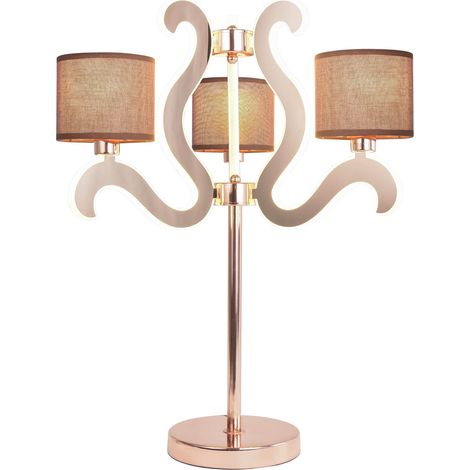 Lampada da tavolo Candellux Ambrosia 43-33925 rame E14 (1/2)
