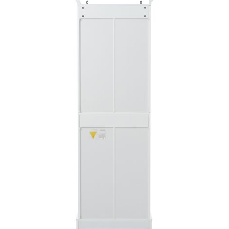 Meuble de salle de bain moderne en MDF, couleur Blanc, 60 x 40 x 180 cm, pour maison, bureau et salle de bain, de qualité supérieure (1/5)