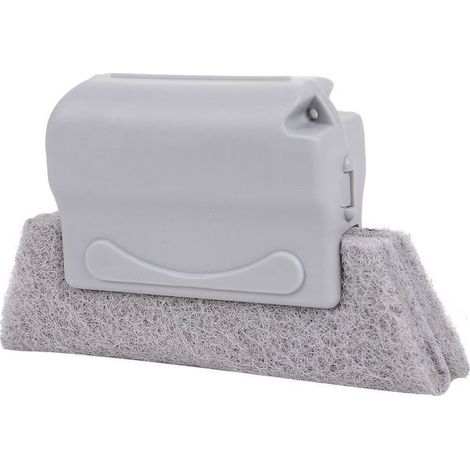 Un cepillo para limpiar puertas y ventanas apto para limpiar todo tipo de ventanas y puertas correderas. (1/4)